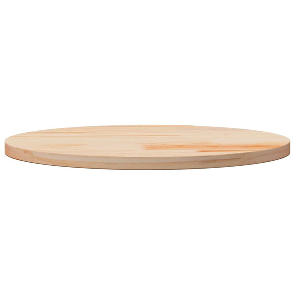 Massivholz Tischplatte Kiefer Ø50cm