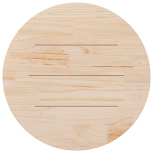Massivholz Tischplatte Kiefer Ø90cm