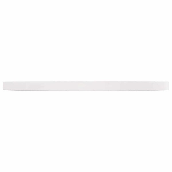 Tischplatte Weiß Ø60cm Kiefer Massivholz
