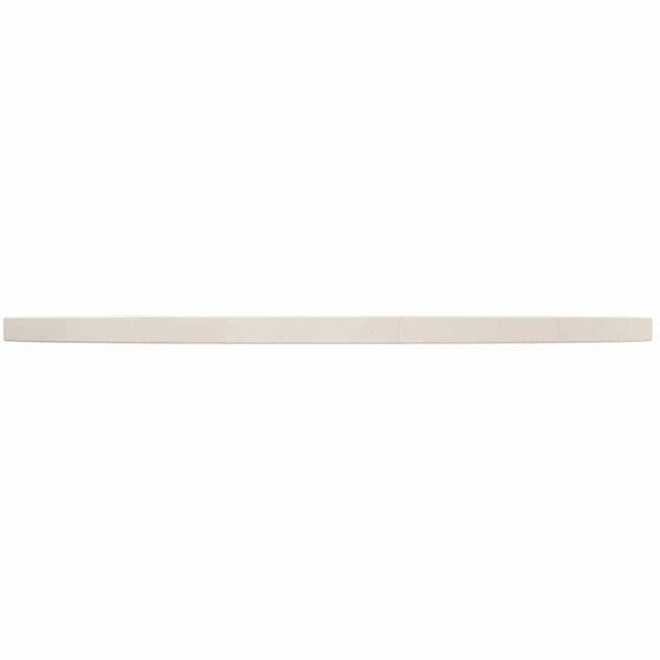 Weiße Tischplatte Ø70cm Kiefer Massivholz