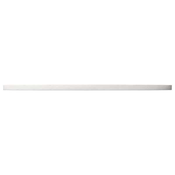 Weiße Tischplatte Ø80cm Kiefer Massivholz