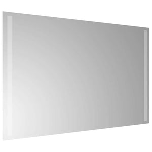 LED-Badspiegel 80x50 cm