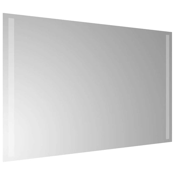 LED-Badspiegel 80x50 cm