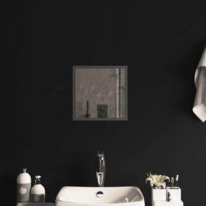 vidaXL Miroir de salle de bain LED 30x30 cm