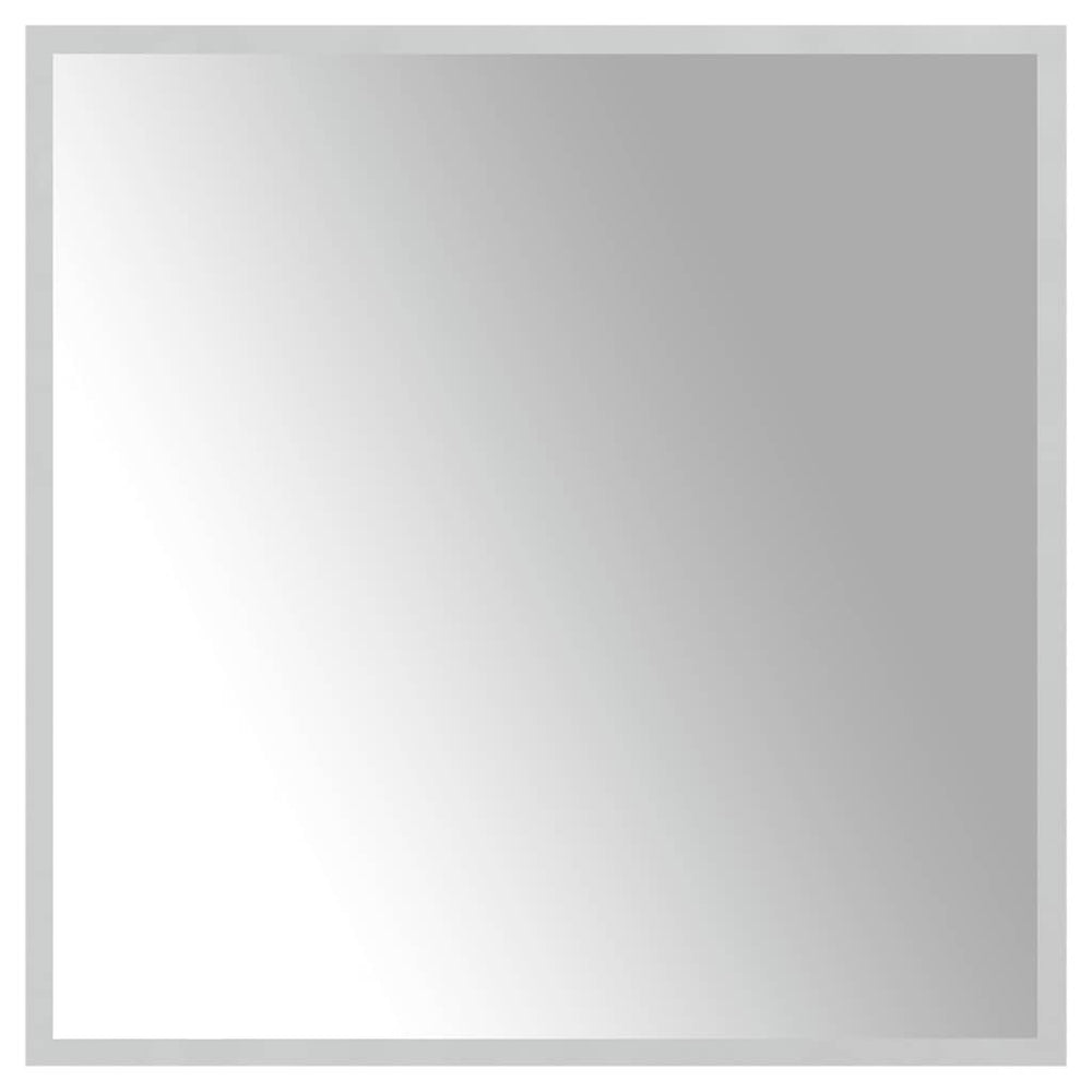 vidaXL Miroir de salle de bain LED 60x60 cm