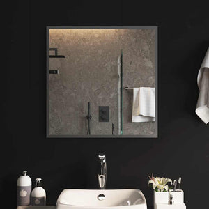 vidaXL Miroir de salle de bain LED 60x60 cm