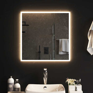 vidaXL Miroir de salle de bain LED 60x60 cm