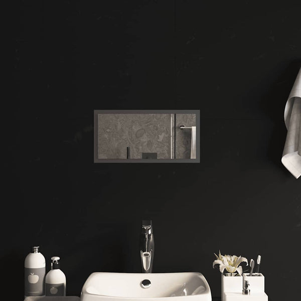 vidaXL Miroir de salle de bain à LED 40 x 20 cm