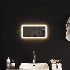 vidaXL Miroir de salle de bain à LED 40 x 20 cm