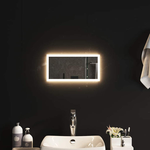 vidaXL Miroir de salle de bain à LED 40 x 20 cm