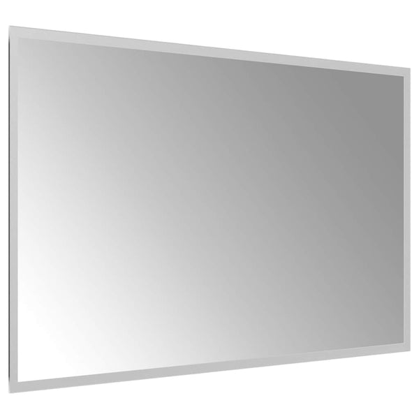 vidaXL Miroir de salle de bain LED 80x50 cm