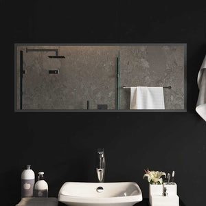 vidaXL Miroir de salle de bain LED 100x40 cm