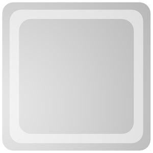 vidaXL Miroir de salle de bain LED 40x40 cm