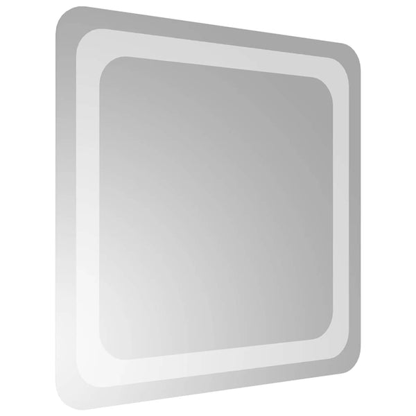 vidaXL Miroir de salle de bain LED 40x40 cm
