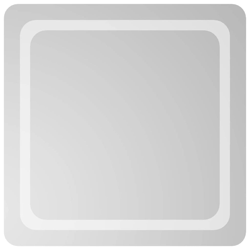 vidaXL Miroir de salle de bain LED 60x60 cm