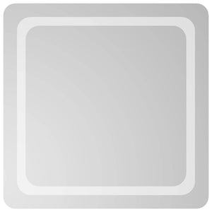 vidaXL Miroir de salle de bain LED 60x60 cm