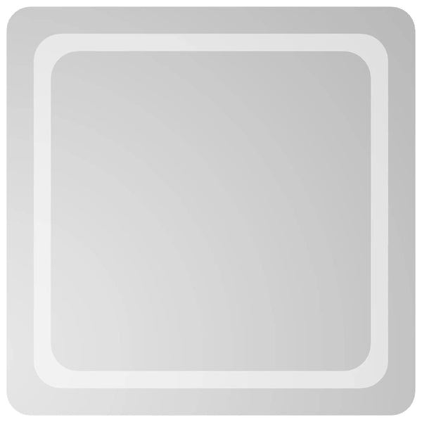 vidaXL Miroir de salle de bain LED 60x60 cm