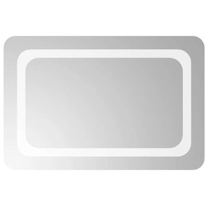 vidaXL Miroir de salle de bain LED 60x40 cm