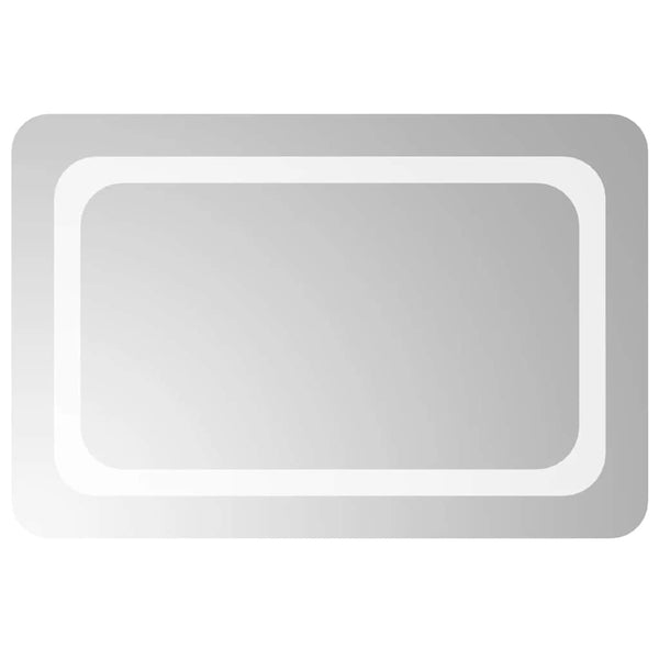 vidaXL Miroir de salle de bain LED 60x40 cm