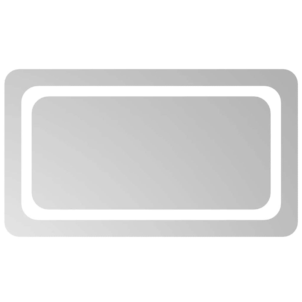 vidaXL Miroir de salle de bain LED 70x40 cm