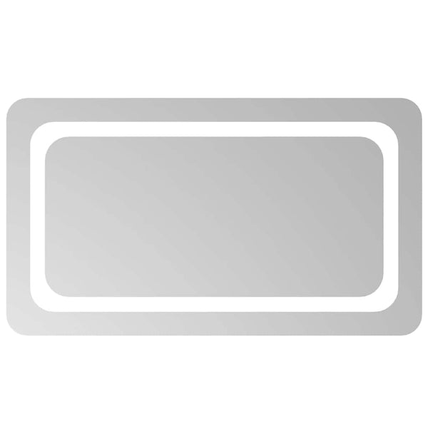 vidaXL Miroir de salle de bain LED 70x40 cm