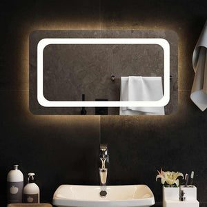 vidaXL Miroir de salle de bain LED 70x40 cm