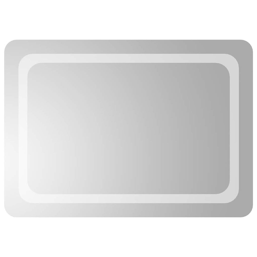 vidaXL Miroir de salle de bain LED 70x50 cm