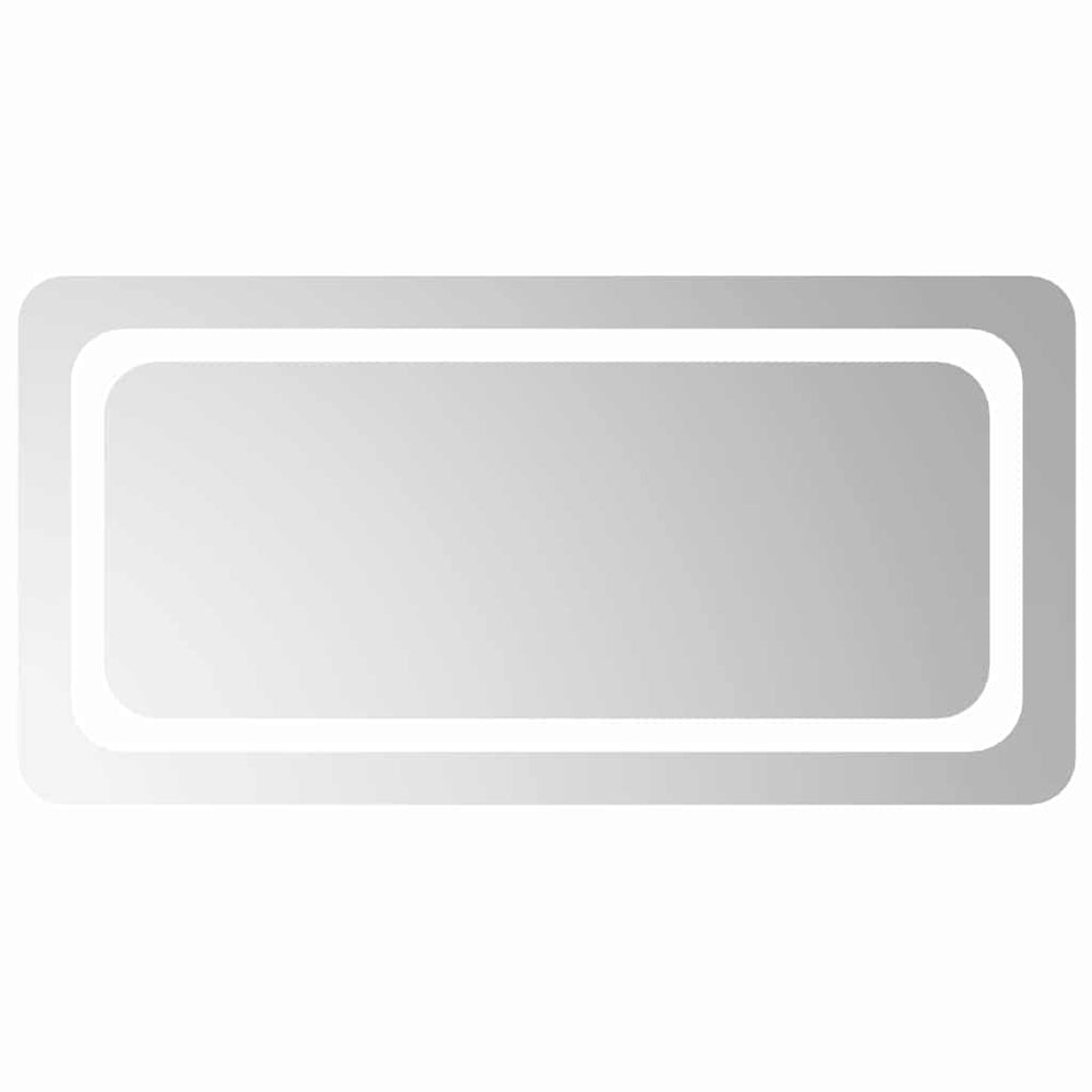 vidaXL Miroir de salle de bain à LED 80x40 cm