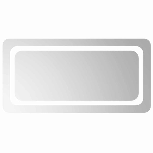 vidaXL Miroir de salle de bain à LED 80x40 cm