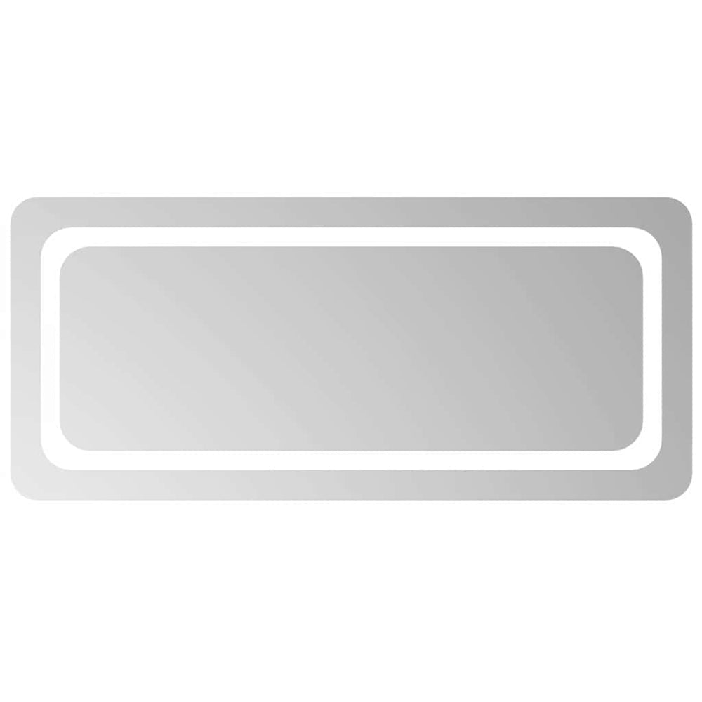 vidaXL Miroir de salle de bain LED 90x40 cm