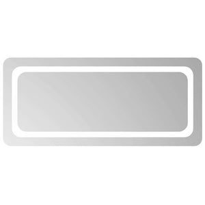 vidaXL Miroir de salle de bain LED 90x40 cm