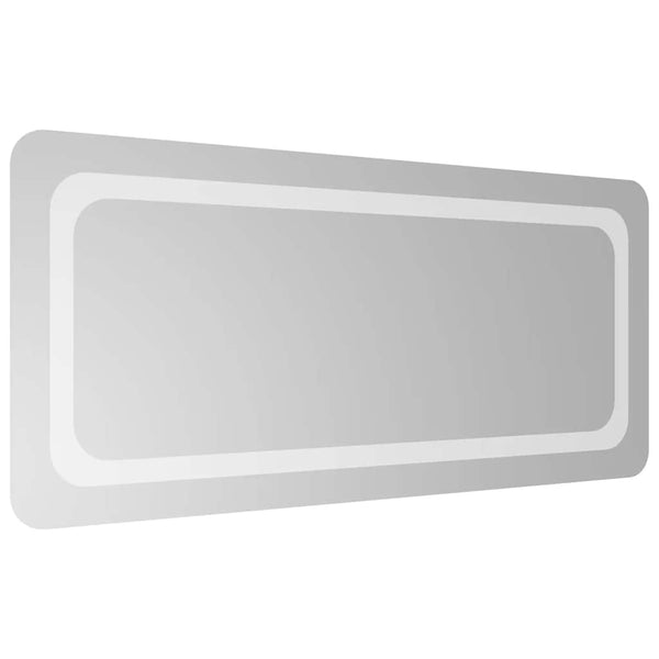vidaXL Miroir de salle de bain LED 90x40 cm
