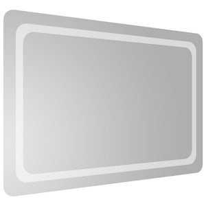 vidaXL Miroir de salle de bain LED 90x60 cm