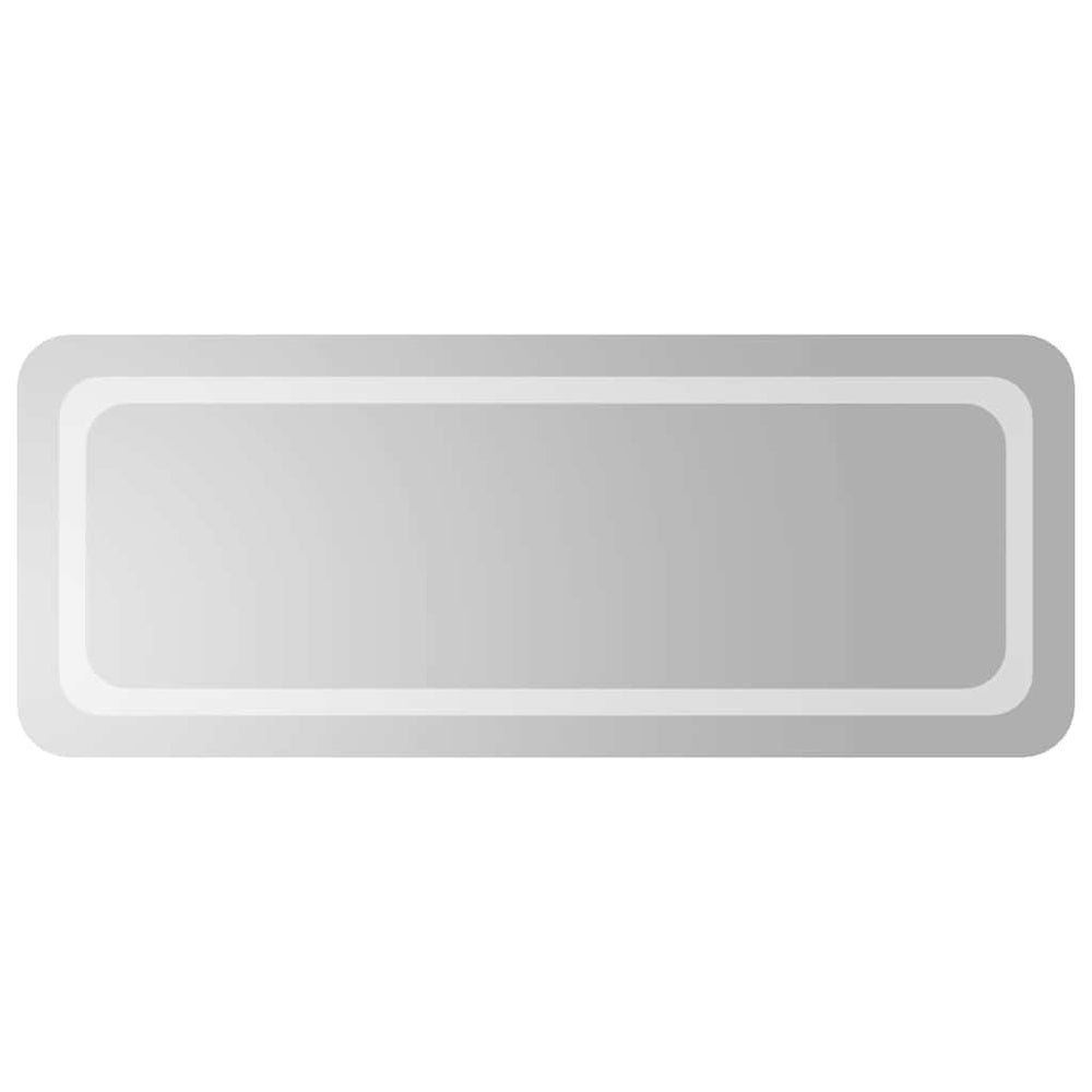 vidaXL Miroir de salle de bain LED 100x40 cm