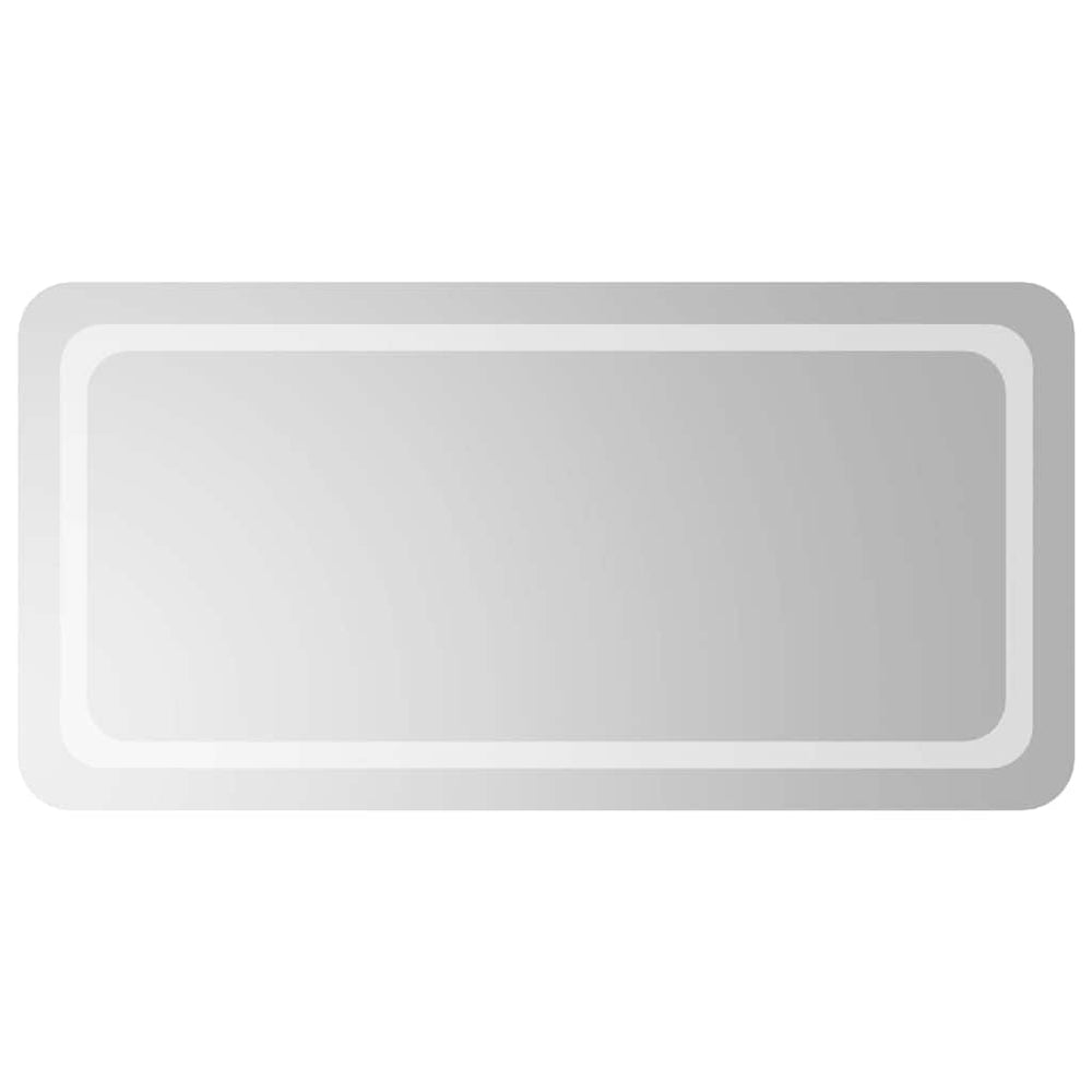 vidaXL Miroir de salle de bain LED 100x50 cm