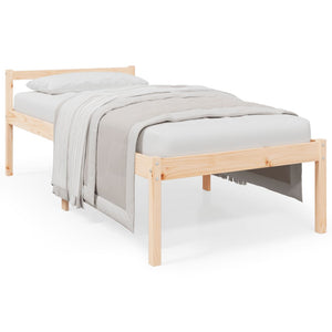 Seniorenbett 100x200 cm Kiefer Massivholz