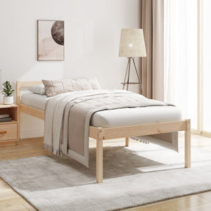 Seniorenbett 100x200 cm Kiefer Massivholz
