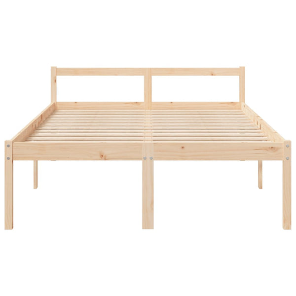 Seniorenbett 120x200 cm Kiefer Massivholz