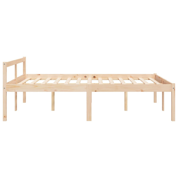 Seniorenbett 120x200 cm Kiefer Massivholz