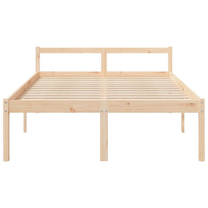 Seniorenbett 140x200 cm Kiefer Massivholz