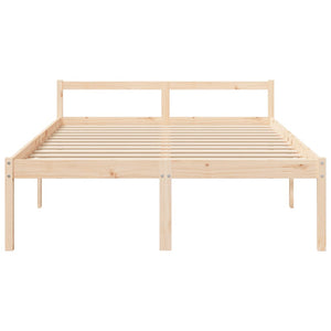 Seniorenbett 150x200 cm Kiefer Massivholz