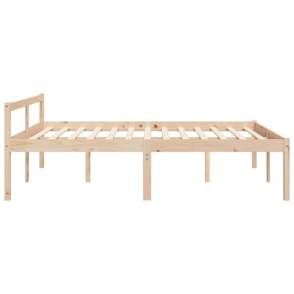 Seniorenbett 150x200 cm Kiefer Massivholz