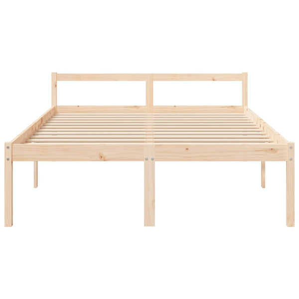 Seniorenbett 160x200 cm Kiefer Massivholz