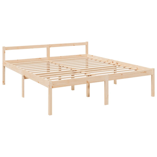 Seniorenbett 180x200 cm Kiefer Massivholz