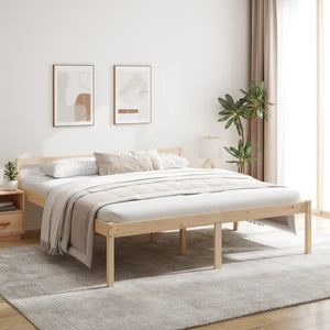 Seniorenbett 180x200 cm Kiefer Massivholz