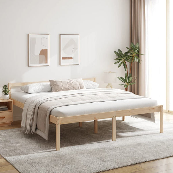 Seniorenbett 180x200 cm Kiefer Massivholz