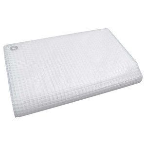 vidaXL Tarpaulin 140 g/m² 6x8 m White