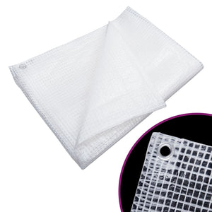 vidaXL Leno Tarp 140 g/m² 8x8 m White