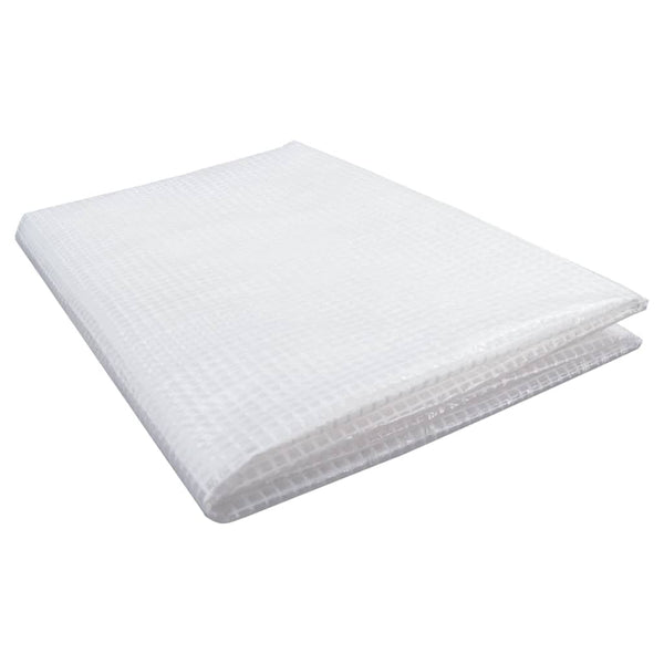 vidaXL Leno Tarp 140 g/m² 8x8 m White