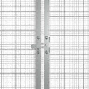 Hühnerkäfig Anthrazit 200x91x100 cm Verzinkter Stahl